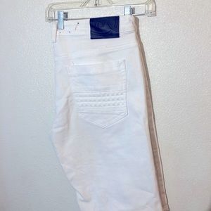 XRAY brand white diamond embossed jean shorts like new condition